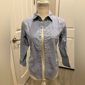 Blue button up longsleeve